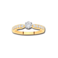 Picture of 9ct Gold 0.50ct Diamond Solitaire