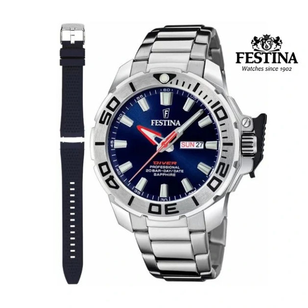 Picture of Festina Diver Watch with Free Gift