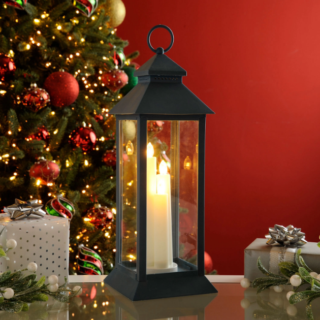 Picture of 39cm Lantern with B/O Candles