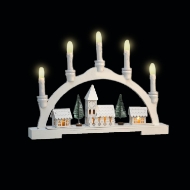 Picture of Sled Village Candlebridge Wooden