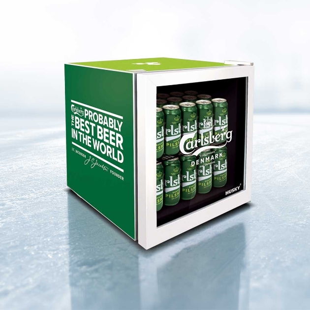 Picture of Husky Carlsberg Fridge + 18 Cans