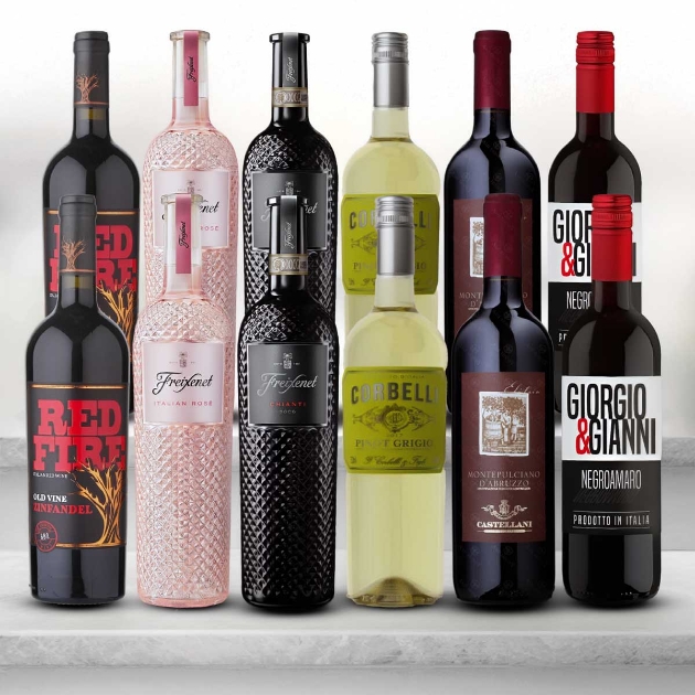 Picture of Italian Wine Selection