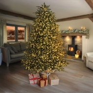Picture of 8ft TREE Brights -1500 LED Warm White