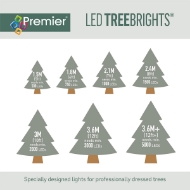 Picture of 7ft Prem Tree +1000 Warmwhite Treebright