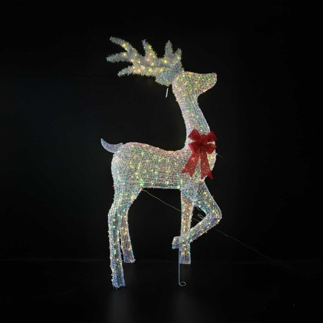 Picture of 1.5m Lit Sisel Reindeer