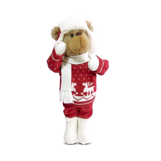 Picture of 70cm Boy Bear in Red