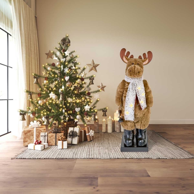 Picture of 1.1m Animated Lit Musical Reindeer