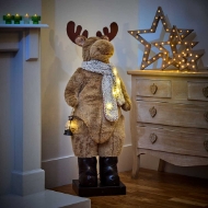 Picture of 1.1m Animated Lit Musical Reindeer