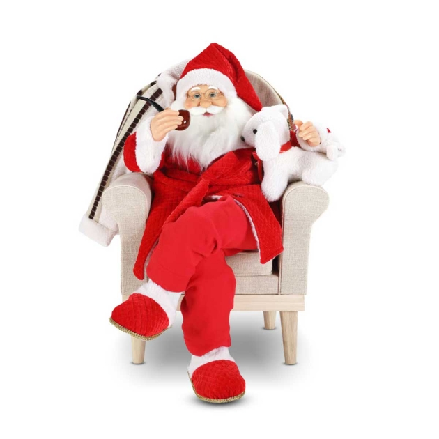 Picture of 78cm Santa in Chair
