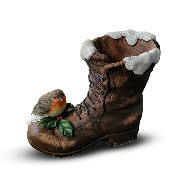 Picture of 17cm Robin on Boot