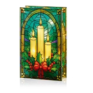 Picture of Stained Glass Table Top - CANDLES