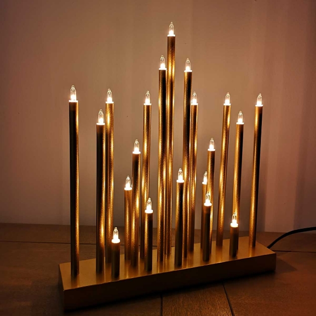 Picture of Star Shape Candlebridge - Gold