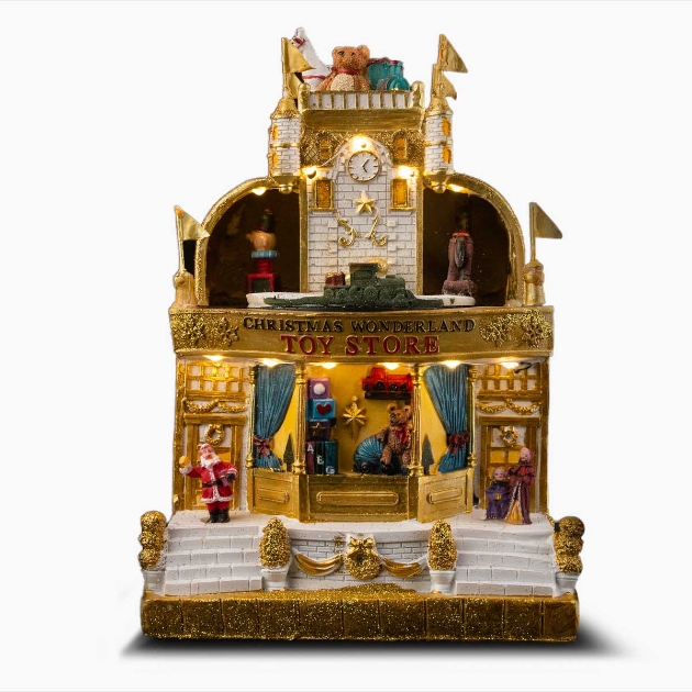 Picture of 32cm Christmas Wonderland Toy Store