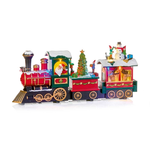 Picture of 38cm Lit Animated Christmas Train