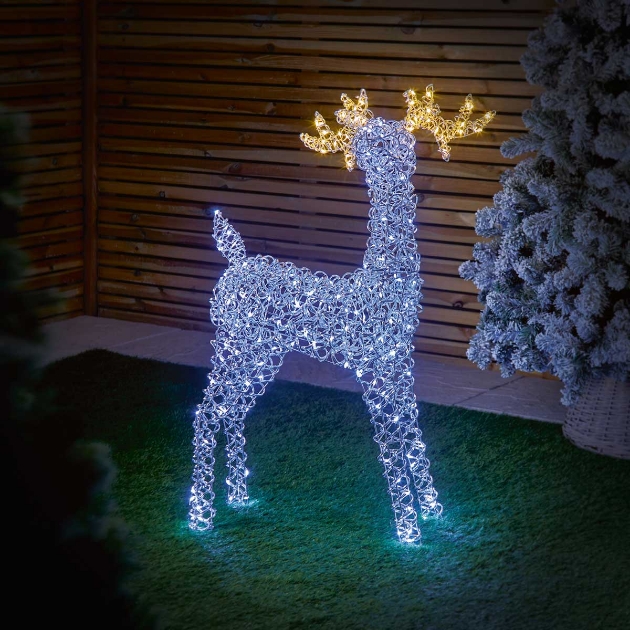 Picture of Aluminium Reindeer with 280 LED's
