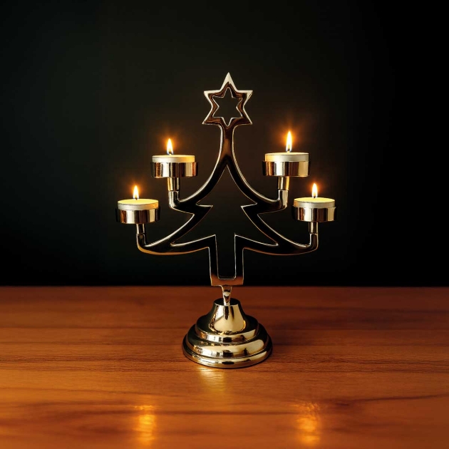 Picture of Christmas Tree Tealight Holder