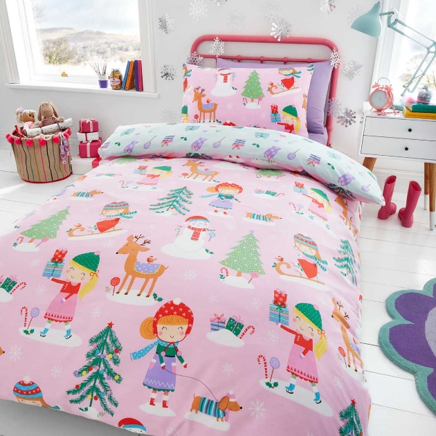 Picture of TIME FOR CHRISTMAS DUVET SET - Double