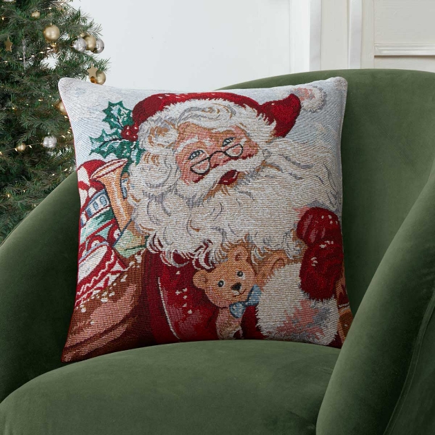 Picture of Father Christmas Cushion 