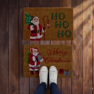 Picture of 40 x 60cm Santa Door Mat (PAIR)