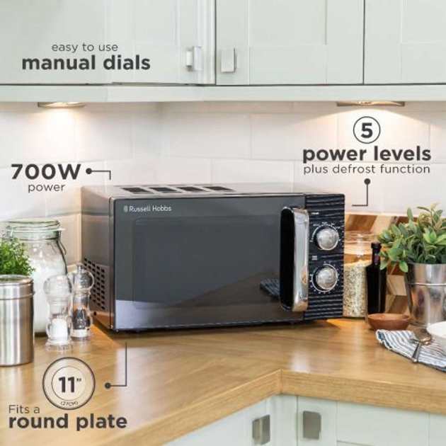 Picture of Russell Hobbs Inspire Black Microwave
