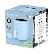 Picture of Swan Retro 4.5l Air Fryer - Blue