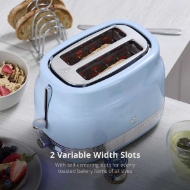 Picture of Swan Retro 2 Slice Toaster - Blue