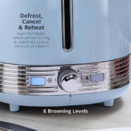 Picture of Swan Retro 2 Slice Toaster - Blue