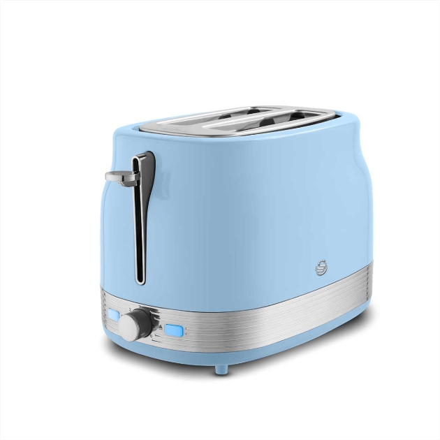 Picture of Swan Retro 2 Slice Toaster - Blue