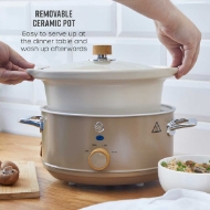 Picture of Swan 3.5l Nordic Slow Cooker - Oatmeal