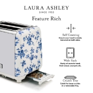 Picture of Laura Ashley 2 Slice Toaster