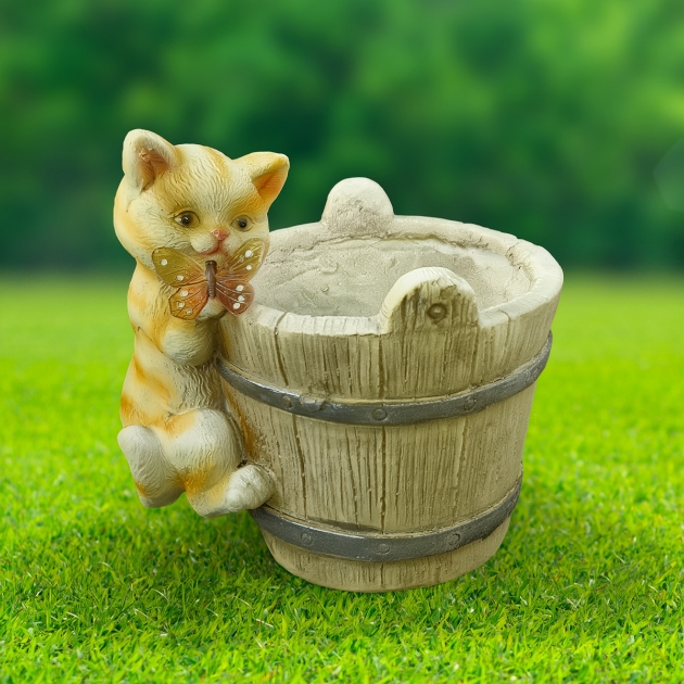 Picture of Kitten Pail Planter