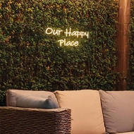 Picture of Our Happy Place Neon Wall Sign