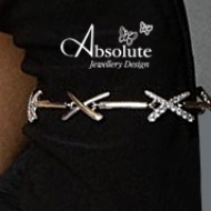 Picture of Absolute White Crystal X-Bracelet